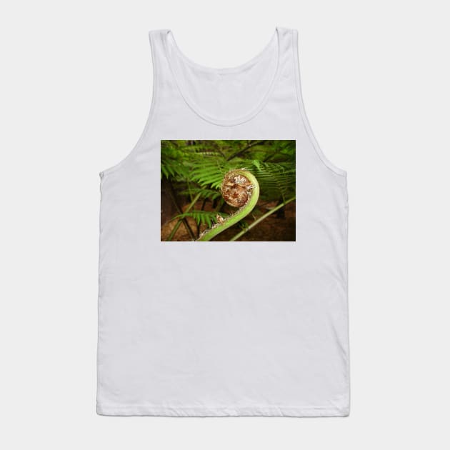 Fern Spiral Tank Top by Julie Vaux